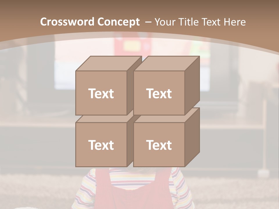 Child Screen Home PowerPoint Template