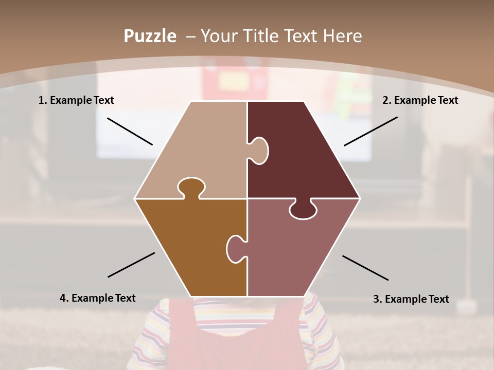 Child Screen Home PowerPoint Template