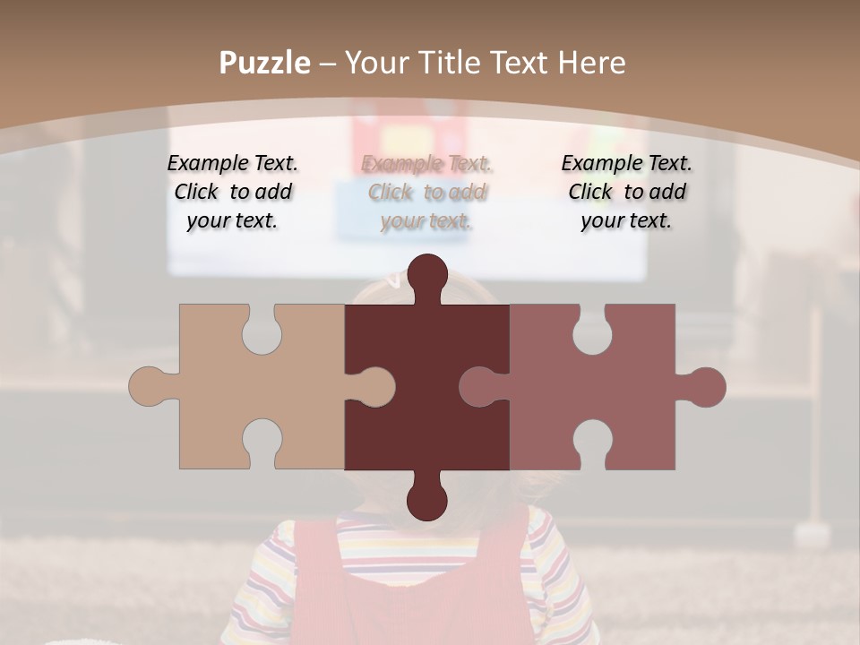 Child Screen Home PowerPoint Template