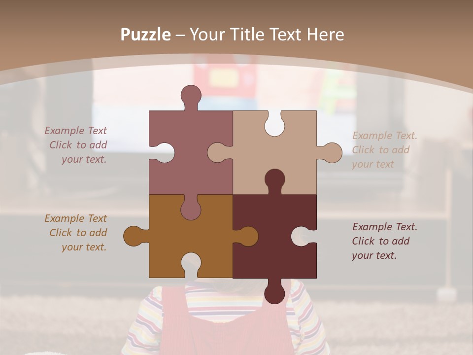 Child Screen Home PowerPoint Template