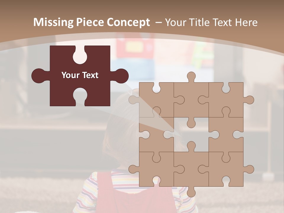 Child Screen Home PowerPoint Template