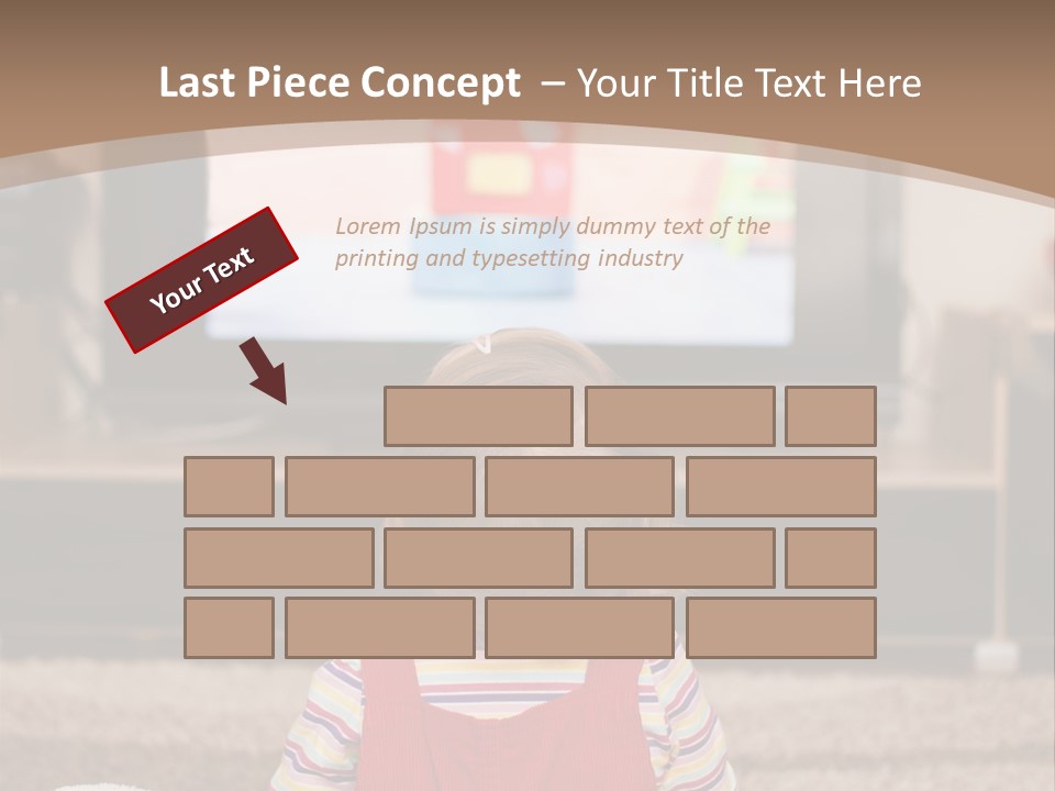 Child Screen Home PowerPoint Template