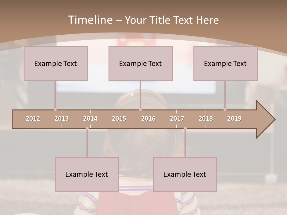 Child Screen Home PowerPoint Template