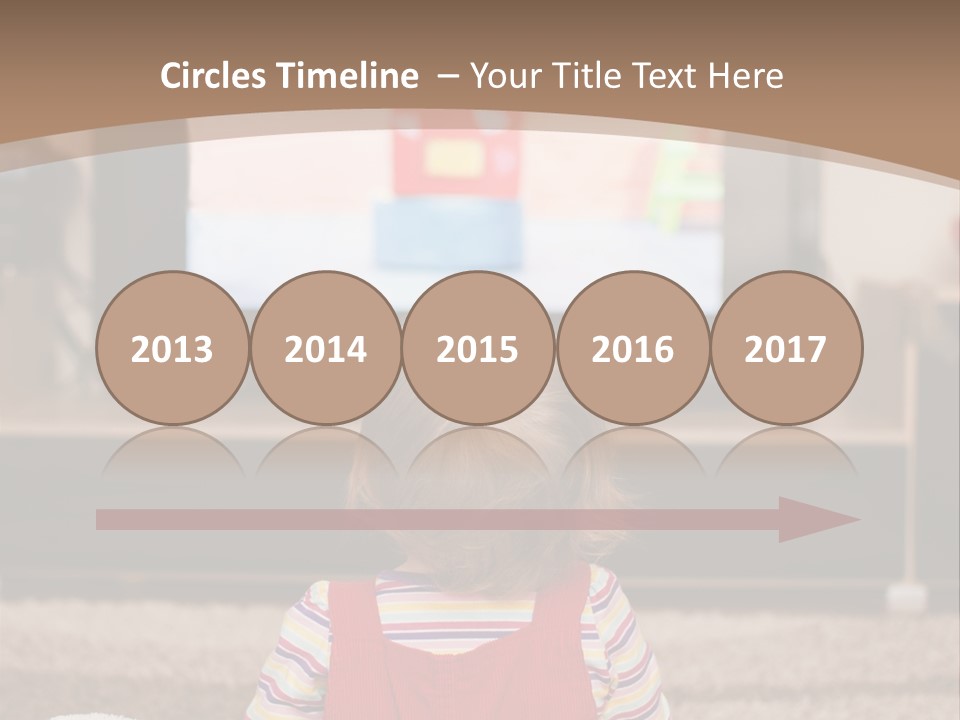 Child Screen Home PowerPoint Template