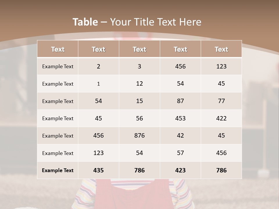 Child Screen Home PowerPoint Template