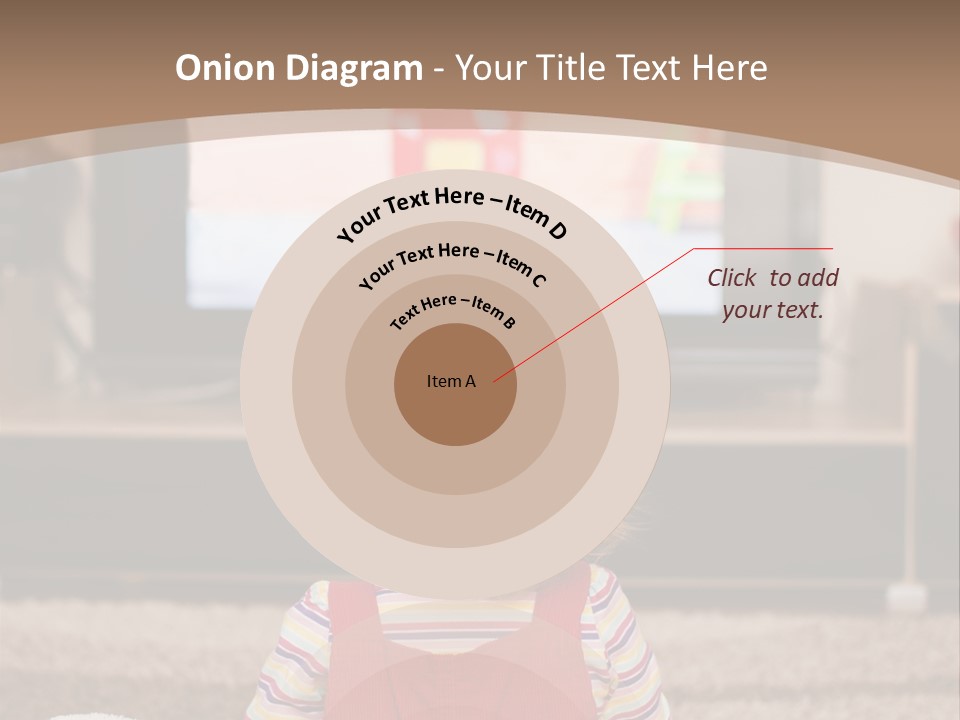 Child Screen Home PowerPoint Template