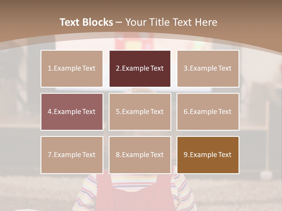 Child Screen Home PowerPoint Template