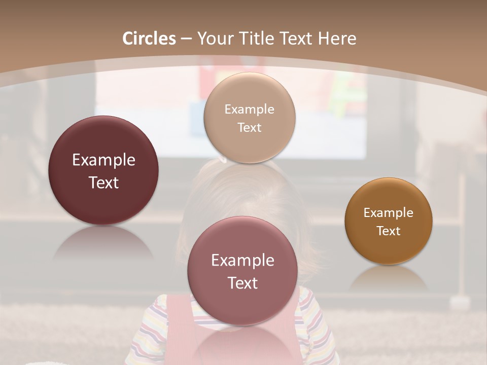 Child Screen Home PowerPoint Template