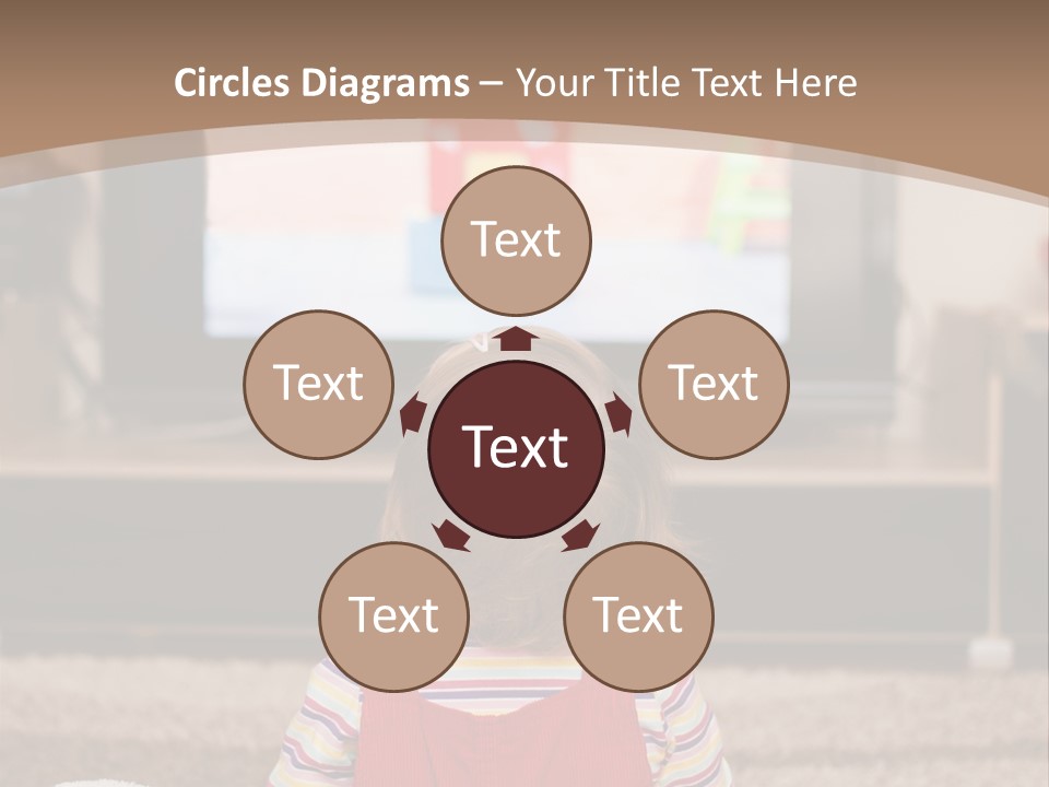 Child Screen Home PowerPoint Template