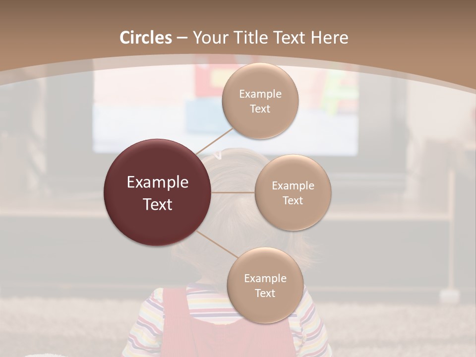 Child Screen Home PowerPoint Template