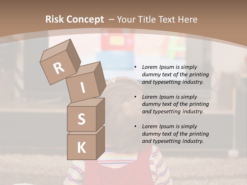 Child Screen Home PowerPoint Template