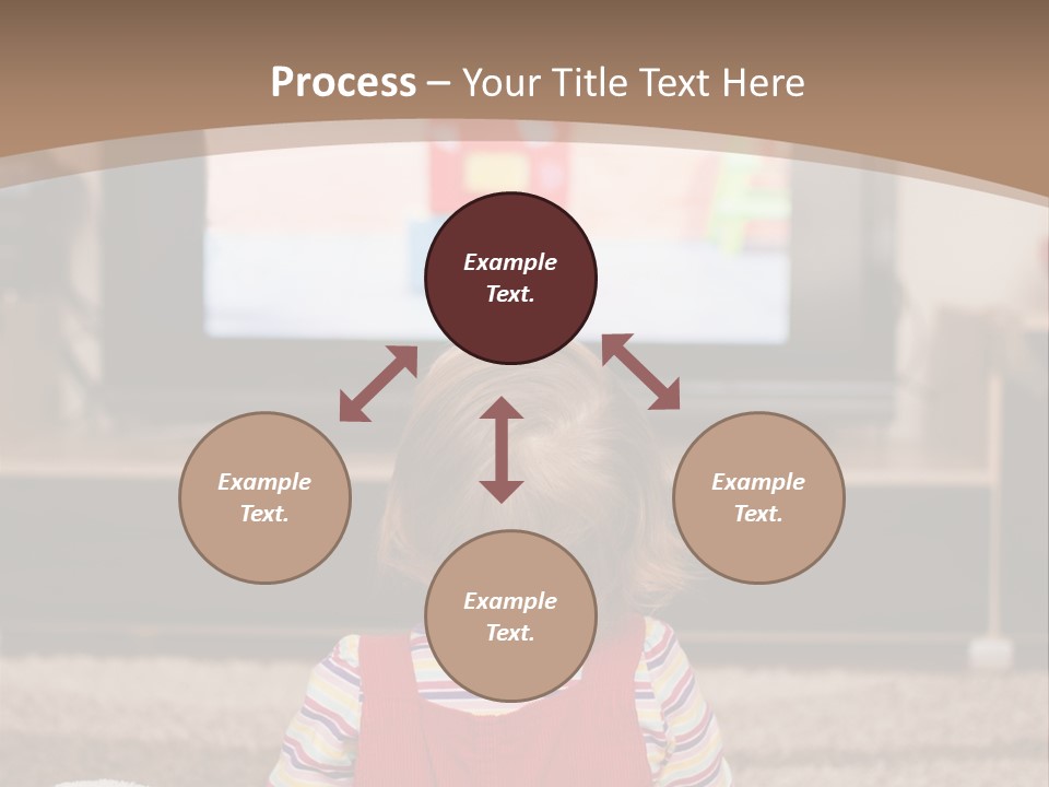 Child Screen Home PowerPoint Template