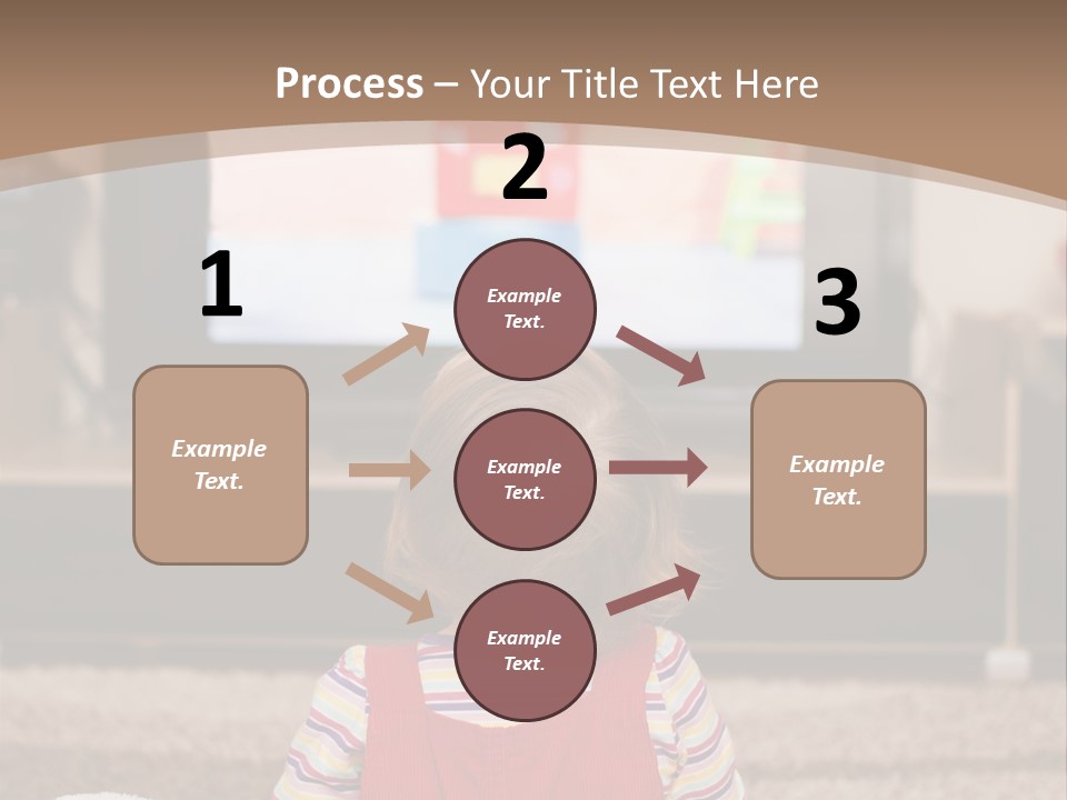 Child Screen Home PowerPoint Template