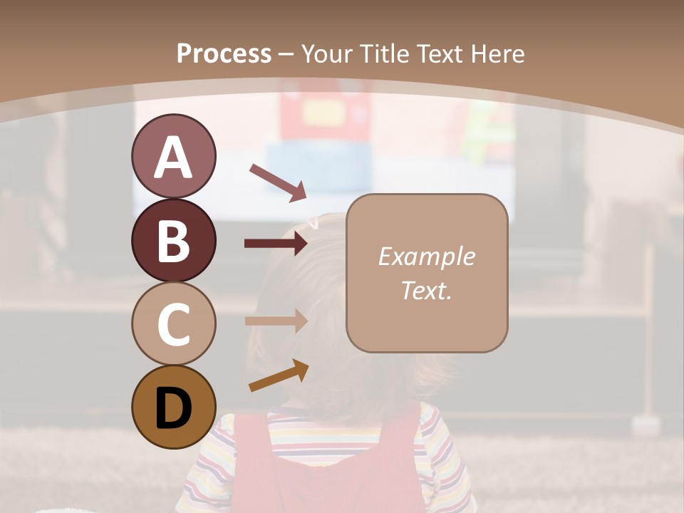 Child Screen Home PowerPoint Template