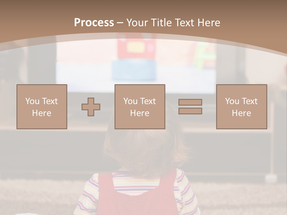 Child Screen Home PowerPoint Template