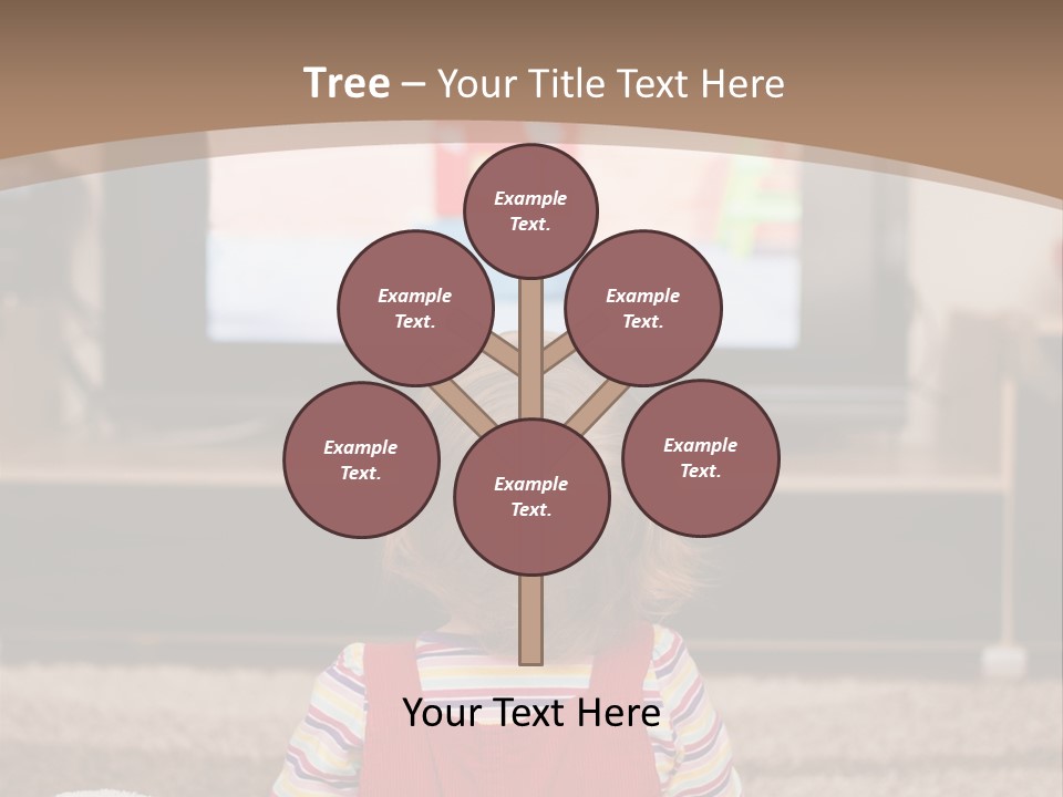 Child Screen Home PowerPoint Template