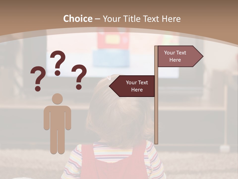 Child Screen Home PowerPoint Template
