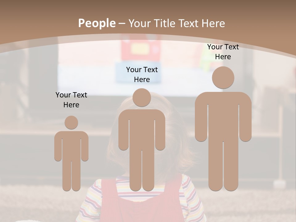 Child Screen Home PowerPoint Template