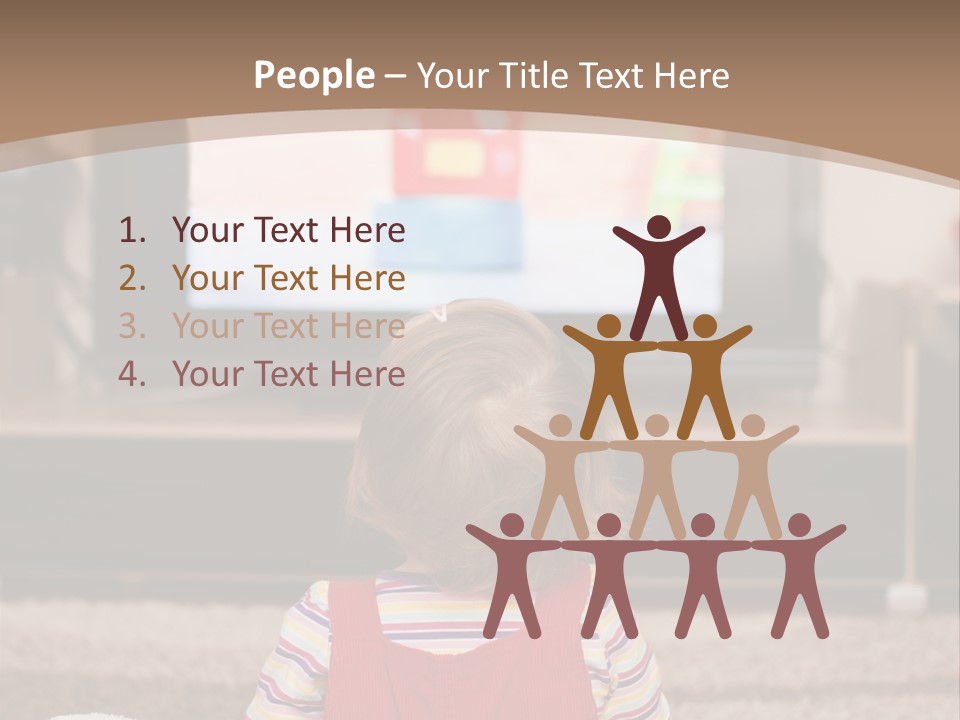 Child Screen Home PowerPoint Template