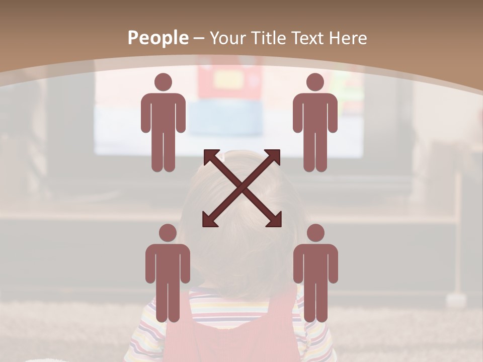 Child Screen Home PowerPoint Template