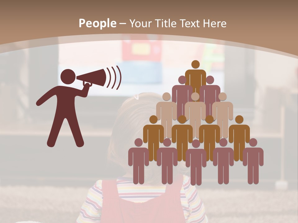 Child Screen Home PowerPoint Template