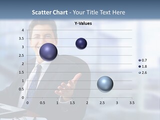 Digital Notebook Male PowerPoint Template