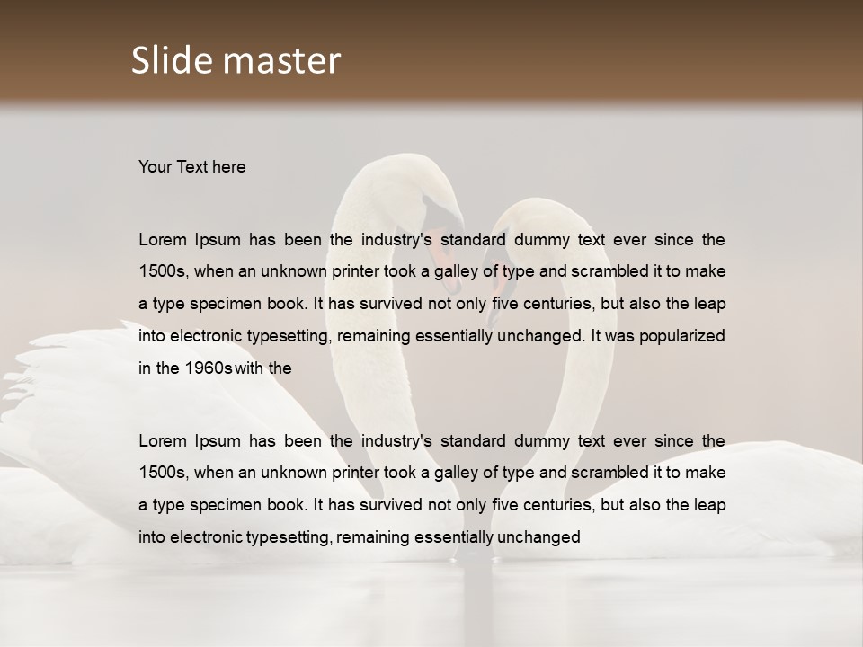 Mute Valentine Romance PowerPoint Template