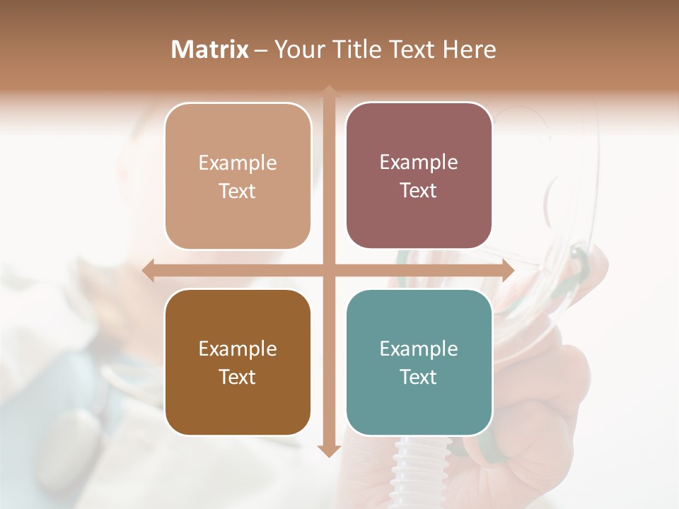 Gas Standing Person PowerPoint Template