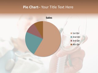 Gas Standing Person PowerPoint Template