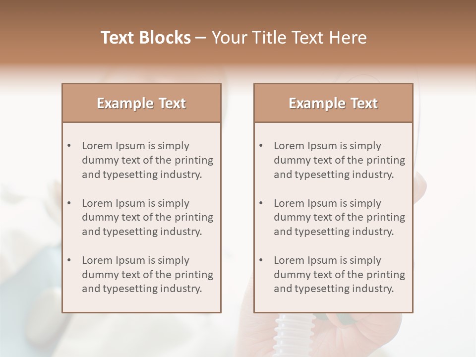 Gas Standing Person PowerPoint Template