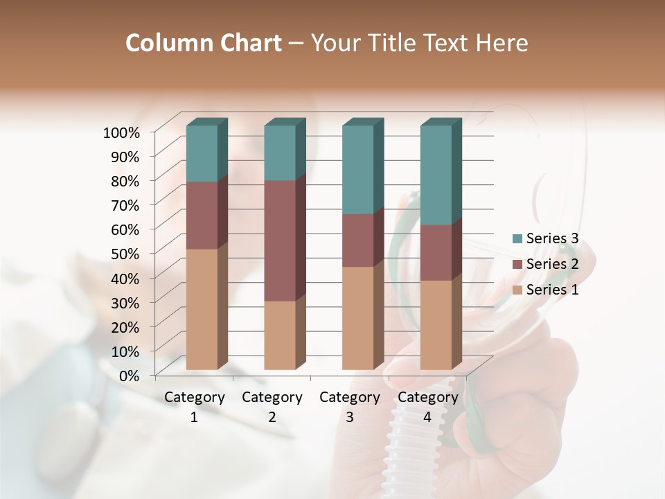 Gas Standing Person PowerPoint Template