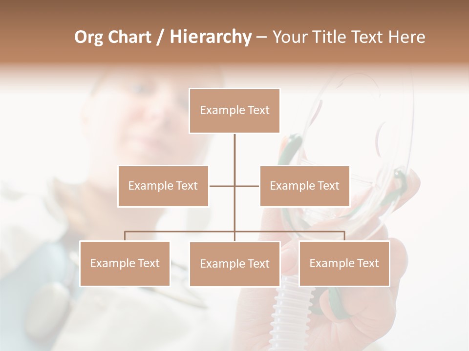 Gas Standing Person PowerPoint Template
