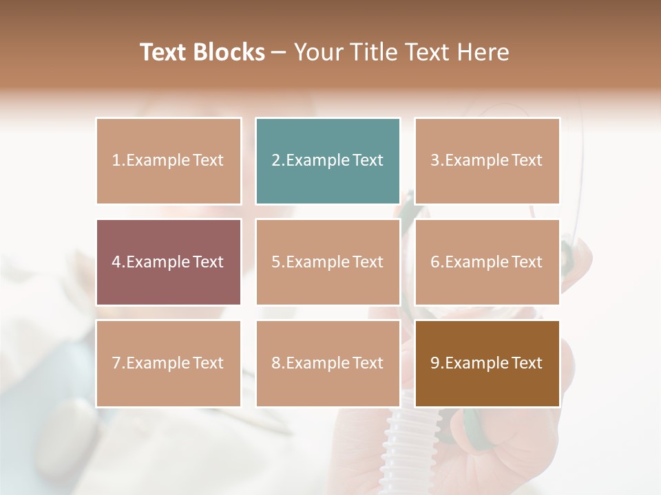 Gas Standing Person PowerPoint Template
