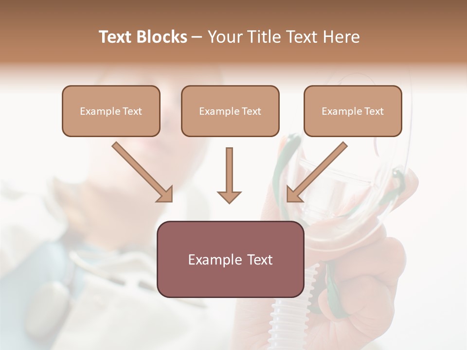 Gas Standing Person PowerPoint Template