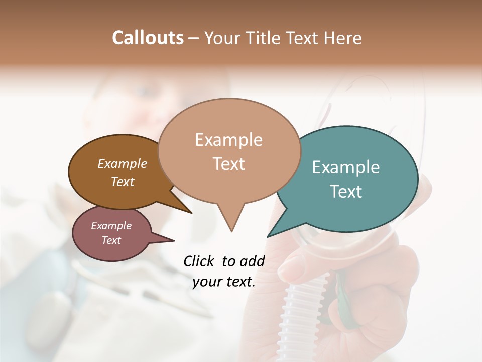 Gas Standing Person PowerPoint Template