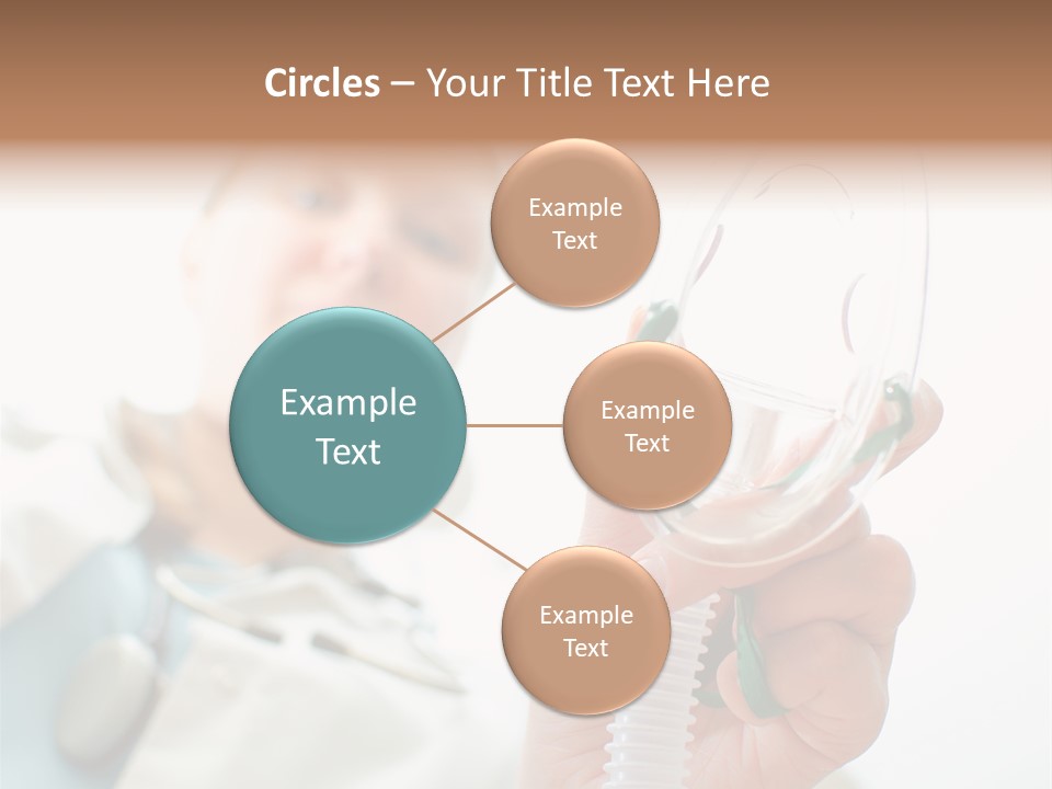 Gas Standing Person PowerPoint Template