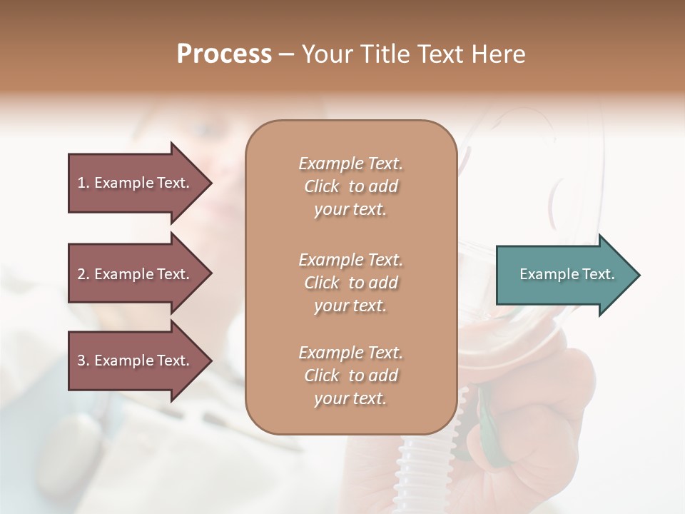 Gas Standing Person PowerPoint Template