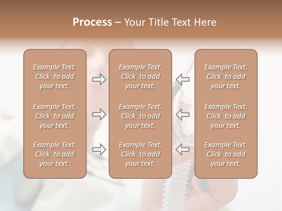 Gas Standing Person PowerPoint Template