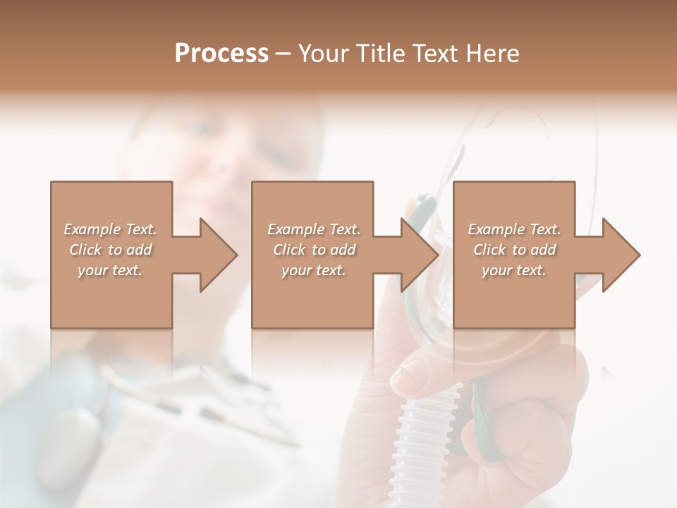 Gas Standing Person PowerPoint Template