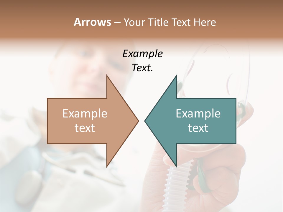 Gas Standing Person PowerPoint Template
