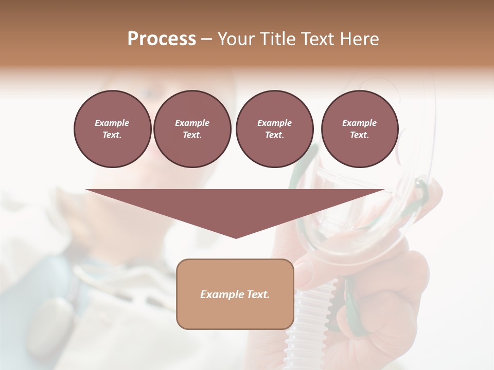 Gas Standing Person PowerPoint Template