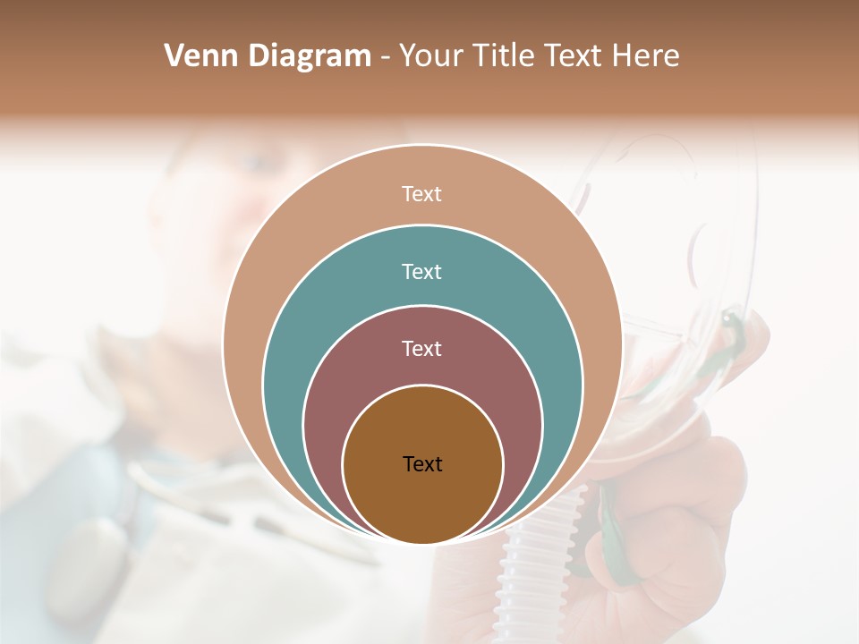 Gas Standing Person PowerPoint Template