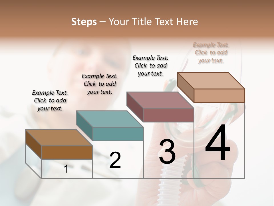 Gas Standing Person PowerPoint Template