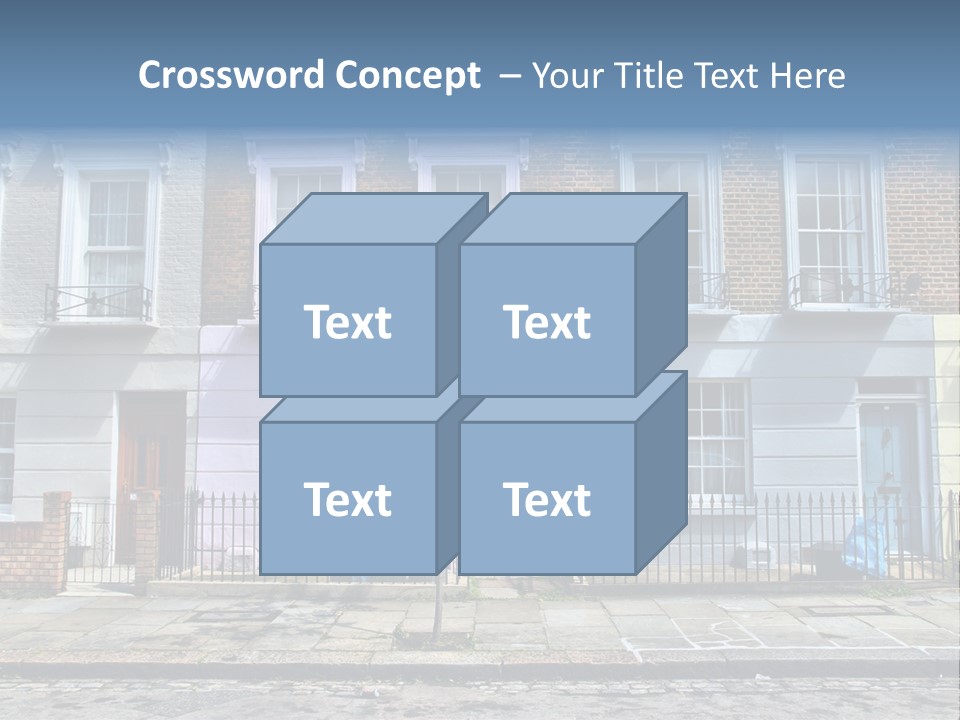 United Kingdom Travel Building PowerPoint Template
