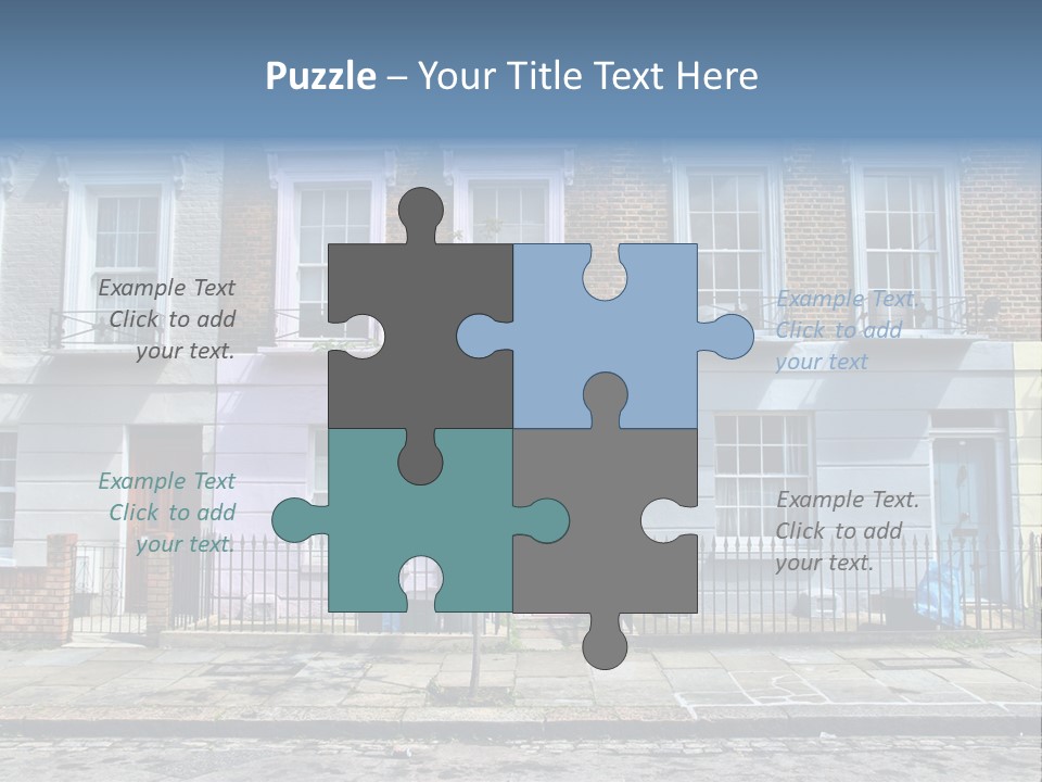 United Kingdom Travel Building PowerPoint Template