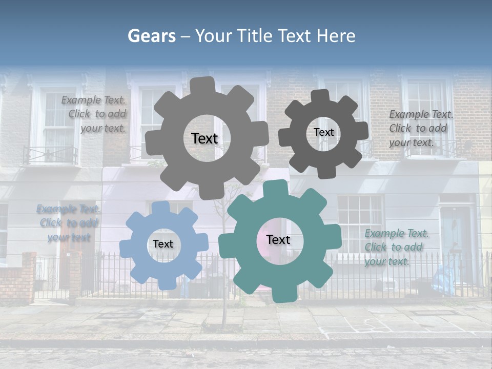 United Kingdom Travel Building PowerPoint Template