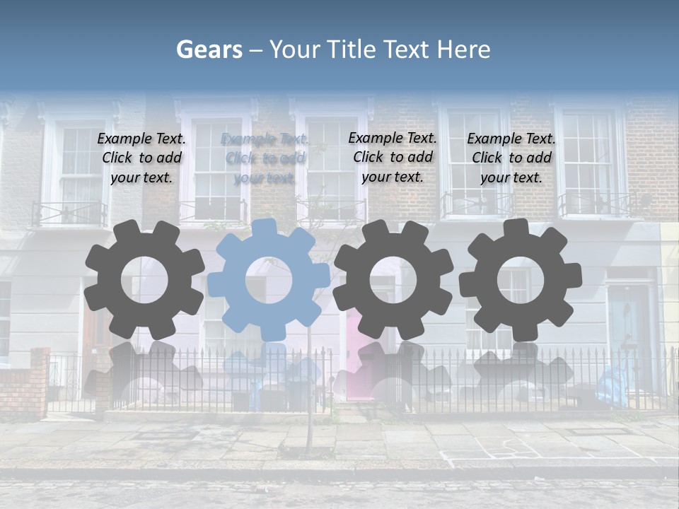 United Kingdom Travel Building PowerPoint Template