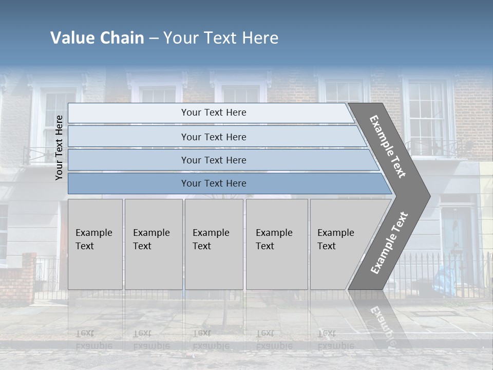 United Kingdom Travel Building PowerPoint Template