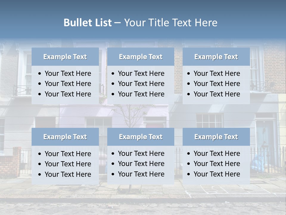 United Kingdom Travel Building PowerPoint Template