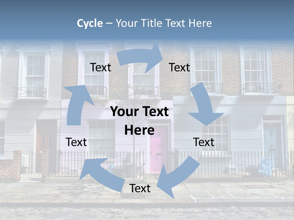 United Kingdom Travel Building PowerPoint Template